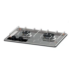 Pack Table De Cuisson Master 2 Brûleurs + Plateau Inox Et Noir Pour Modulo ENO