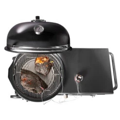 Barbecue à Charbon Weber Summit Kamado S6 Grill Center GBS Ø 61 Cm -BarbuArt Boutique barbecue charbon weber summit grill center gbs 61 cm 6