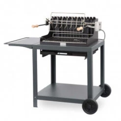 Barbecue à Charbon + Chariot Le Marquier Exclusive Mendy 54 X 32 - Ardoise