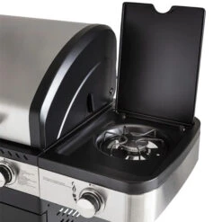 Pack Cuisine Extérieure FIDGI 3 Avec Barbecue Gaz + Desserte + Evier -BarbuArt Boutique barbecue gaz cook in garden fidgi 3 rechaud lateral min 3