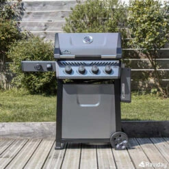 Barbecue à Gaz Napoleon Freestyle F425SBPGT 4 Brûleurs + Réchaud -BarbuArt Boutique barbecue gaz napoleon freestyle 425 08 1