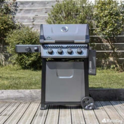 Pack Barbecue à Gaz Napoleon Freestyle F425SBPGT 4 Brûleurs Réchaud + Housse Et Plancha -BarbuArt Boutique barbecue gaz napoleon freestyle 425 08 1 1