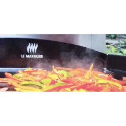 Barbecue Mendy + Plancha Baia 260 Le Marquier Sur Chariot Mixte Ardoise -BarbuArt Boutique barbecue mendy plancha baia 260 le marquier chariot mixte ardoise 3