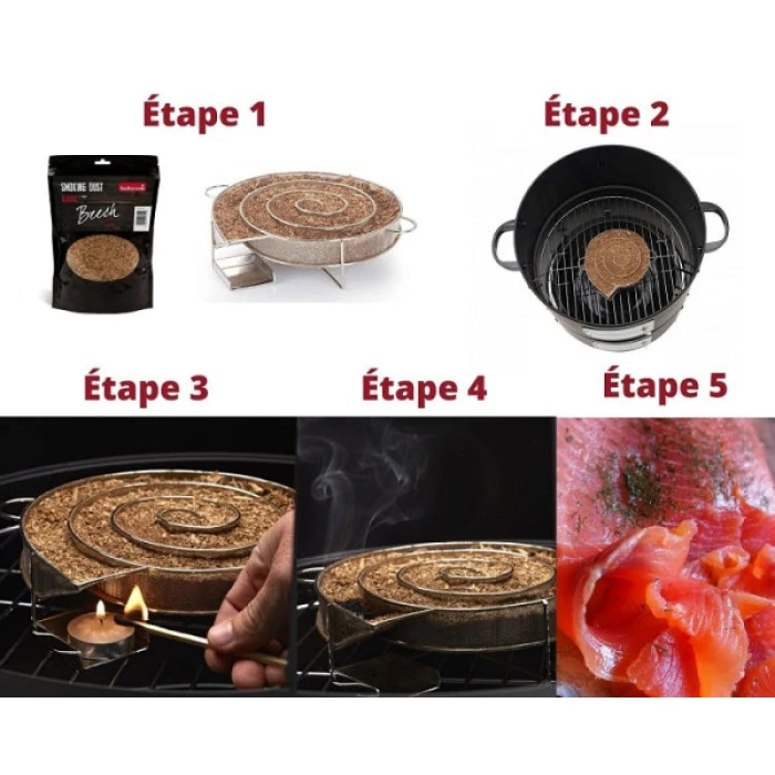 Kit Générateur De Fumée Froide Barbecook + 1 Sachet De Sciure 5 Kit Générateur De Fumée Froide Barbecook + 1 Sachet De Sciure – Image 3