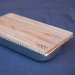 Coffret Du Chef Pour Plancha Eno : Planche à Découper, Spatule, Pince Et Bac -BarbuArt Boutique coffret du chef eno 4