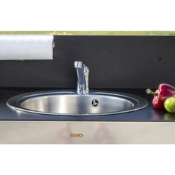 Cuisine D'extérieur ENO Modulo Inox Pour Plancha - 3 Modules -BarbuArt Boutique cuisine exterieur inox modulo eno evier min