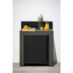 Cuisine D'extérieur ENO Modulo Acier Pour Plancha - 3 Modules Avec Cuisinière -BarbuArt Boutique cuisine exterieur modulo eno 3 acier plan 1 1 1