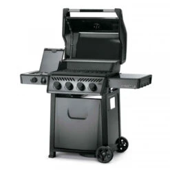 Pack Barbecue à Gaz Napoleon Freestyle F425SBPGT 4 Brûleurs Réchaud + Housse Et Plancha -BarbuArt Boutique f425sbpgt fr barbecue gaz napoleon freestyle f425sbpgt ouvert 2 1