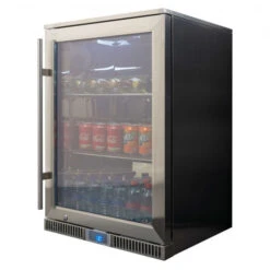 Napoleon Réfrigérateur 135L Pour Cuisine Extérieure Napoléon - Ouverture à Droite -BarbuArt Boutique frigo napoleon 135l porte droite 3quarts plein