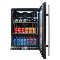 Napoleon Réfrigérateur 135L Pour Cuisine Extérieure Napoléon - Ouverture à Droite -BarbuArt Boutique frigo napoleon 135l porte droite face ouvert plein