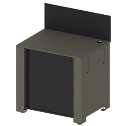 Cuisine D'extérieur ENO Modulo Acier Pour Plancha - 4 Modules -BarbuArt Boutique mod7002 1 modulo plancha gris eno min 1