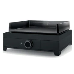 Pack Plancha électrique Forge Adour MODERN 45 Acier Noir + Chariot -BarbuArt Boutique moderne45an plancha electrique forge adour modern 45 acier noir 1