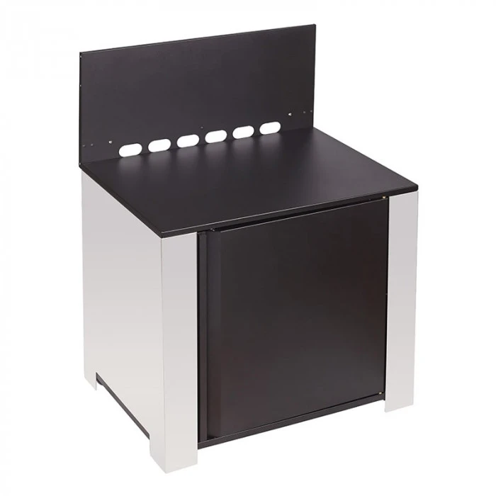 Modulo Pour Poser Une Plancha - Coloris Inox Et Noir - Cuisine D'extérieur ENO 4 Modulo Pour Poser Une Plancha - Coloris Inox Et Noir - Cuisine D'extérieur ENO – Image 2