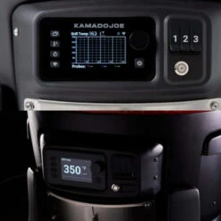 Pack Barbecue Kamado Joe Konnected Joe + Rôtissoire Et Pierre à Savon -BarbuArt Boutique pack barbecue kamado konnected joe graphique temparature