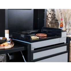 Pack Plancha Forge Adour PREMIUM 60 Acier Noir Et Gris + Chariot Et Capot 10 Pack Plancha Forge Adour PREMIUM 60 Acier Noir Et Gris + Chariot Et Capot -BarbuArt Boutique pack plancha gaz forge adour premium 60 acier noir gris 3