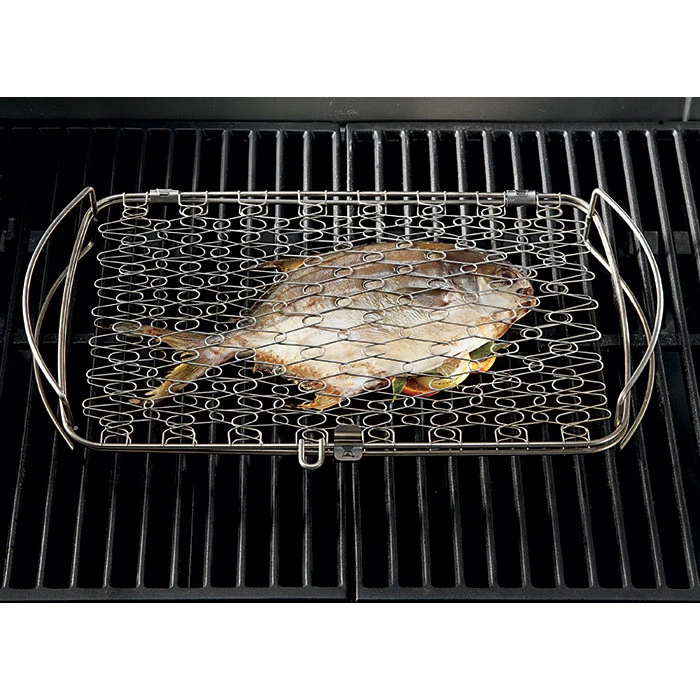 Grille De Barbecue Pour Poisson Weber En Acier Inoxydable - Grand Modèle 5 Grille De Barbecue Pour Poisson Weber En Acier Inoxydable - Grand Modèle – Image 3