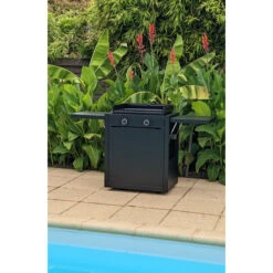 Pack Plancha à Gaz Forge Adour MODERN 60 Acier Noir + Chariot 16 Pack Plancha à Gaz Forge Adour MODERN 60 Acier Noir + Chariot -BarbuArt Boutique plancha forge adour modern 60 acier sur chariot 5 1