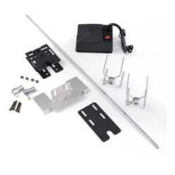 Tournebroche Universel Avec Moteur CHAR-BROIL Pour Barbecue à Gaz -BarbuArt Boutique tournebroche kit